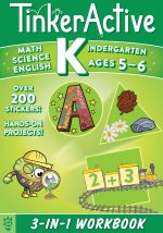 Tinkeractive Workbooks: Kindergarten Bind-Up: Math, Science, English Language Arts
