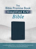 The Holy Bible: The Barbour Simplified KJV Bible Promise Book Edition [Navy Cross]: A Carefully Updated Edition of the Time-Tested King James Version