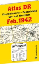 ATLAS DR Februar 1942 - Eisenbahnkarte Deutschland