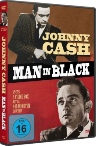Johnny Cash - Man in Black, 2 DVDs, 2 DVD-Video