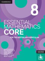 Essential Mathematics CORE for the Australian Curriculum Year 8