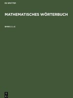 Mathematisches Wörterbuch, Band 2, L?Z