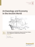 The Production and Distribution Network of the Bay of Naples: from a Regional to                a Mediterranean Perspective