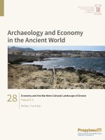 Economy and the Maritime Cultural Landscape of Greece