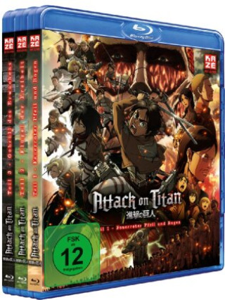 Attack on Titan - Anime Movie Trilogie (3 Blu-rays)