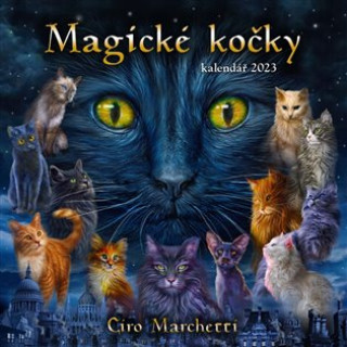Magické kočky - nástěnný kalendář 2023