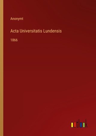 Acta Universitatis Lundensis