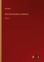 Acta Universitatis Lundensis