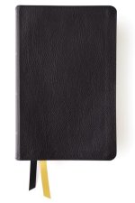 NKJV, Thompson Chain-Reference Bible, Handy Size, European Bonded Leather, Black, Red Letter, Comfort Print