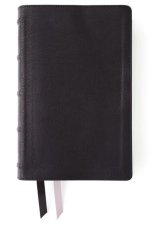 Niv, Side-Column Reference Bible, Personal Size, Leathersoft, Black, Comfort Print