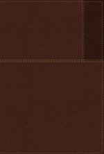 Niv, Thinline Reference Bible, Large Print, Leathersoft, Brown, Red Letter, Comfort Print