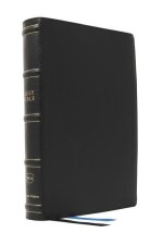 Nkjv, Large Print Thinline Reference Bible, Blue Letter, MacLaren Series, Genuine Leather, Black, Thumb Indexed, Comfort Print: Holy Bible, New King J