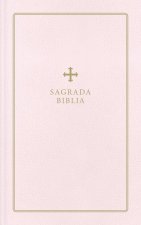 Biblia Católica, Regalos Y Ceremonias, Color Rosa, Cuero Reciclado
