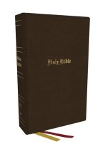 KJV Holy Bible, Super Giant Print Reference Bible, Brown, Bonded Leather, 43,000 Cross References, Red Letter, Comfort Print: King James Version