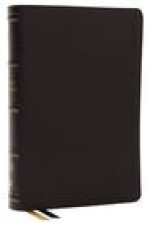 KJV Holy Bible, Center-Column Reference Bible, Genuine Leather, Black, 73,000+ Cross References, Red Letter, Comfort Print: King James Version