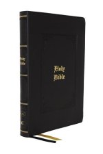 KJV Bible, Giant Print Thinline Bible, Vintage Series, Leathersoft, Black, Red Letter, Thumb Indexed, Comfort Print: King James Version
