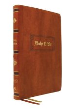 KJV Bible, Giant Print Thinline Bible, Vintage Series, Leathersoft, Tan, Red Letter, Comfort Print: King James Version