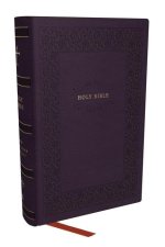 NKJV, Compact Paragraph-Style Reference Bible, Leathersoft, Purple, Red Letter, Comfort Print
