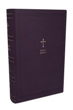 KJV Holy Bible, Compact Reference Bible, Leathersoft, Purple with zipper, 43,000 Cross-References, Red Letter, Comfort Print