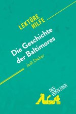 Geschichte der Baltimores von Joel Dicker (Lekturehilfe)