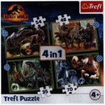 Puzzle Jurský svět Nadvláda 4v1