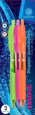 Długopis automatyczny Tropic Pen Astra 0.7 mm blister 3 sztuki