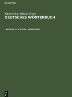 Deutsches Wörterbuch, Lieferung 12, Vortrag ? Vorwenden