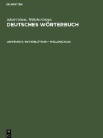 Deutsches Wörterbuch, Lieferung 9, Weiterblättern ? Wellenschlag