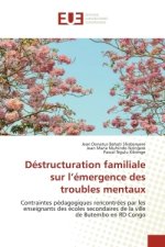 Déstructuration familiale sur l?émergence des troubles mentaux