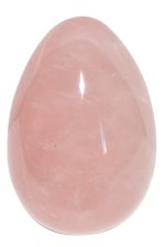 Oeuf Quartz rose - Pièce de 30 x 45 mm