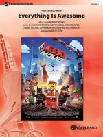 Everything Is Awesome (Awesome Remixxx!!!): From the Lego(r) Movie, Conductor Score & Parts