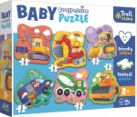 Baby puzzle Na staveništi 6v1