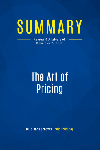Summary: The Art of Pricing