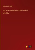 frankische eheliche Guterrecht im Mittelalter