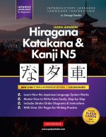 Learn Japanese Hiragana, Katakana and Kanji N5 - Workbook for Beginners