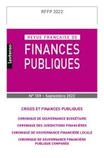Revue Française de Finances Publiques  N°159-2022