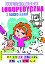 Kolorowanka logopedyczna z naklejkami 1