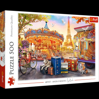 Puzzle 500 Wakacje w Paryżu 37426