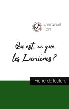 Qu'est-ce que les Lumieres ? de Kant (fiche de lecture et analyse complete de l'oeuvre)