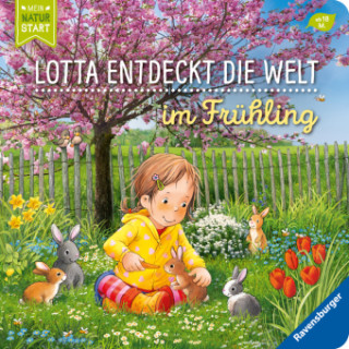 Lotta entdeckt die Welt: Im Frühling (Katja Senner)(Leporelo)