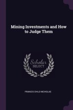 Mining Investments and How to Judge Them