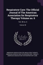 Respiratory Care: The Official Journal of The American Association for Respiratory Therapy Volume no. 6: Vol. 38 no. 6; Volume 38
