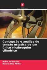 Concepç?o e análise de tens?o estática de um único virabrequim cilíndrico