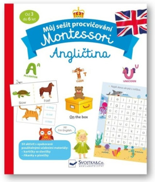 Můj sešit procvičování Montessori Angličtina (Lydie Barusseau)(Brožovaná)
