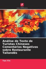 Análise de Texto de Turistas Chineses Comentários Negativos sobre Restaurante Tailand?s