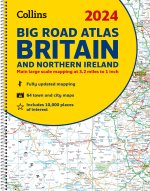 2024 Collins Big Road Atlas Britain and Northern Ireland