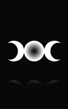 3 Moons Waxing, Waning, and Full Diary, Journal, and/or Notebook