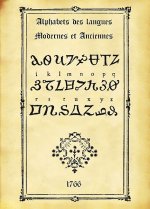 Alphabets des Langues Modernes & Anciennes