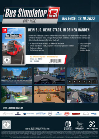 Bus Simulator: City Ride, 1 Nintendo Switch-Spiel