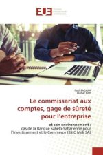 Le commissariat aux comptes, gage de s?reté pour l?entreprise